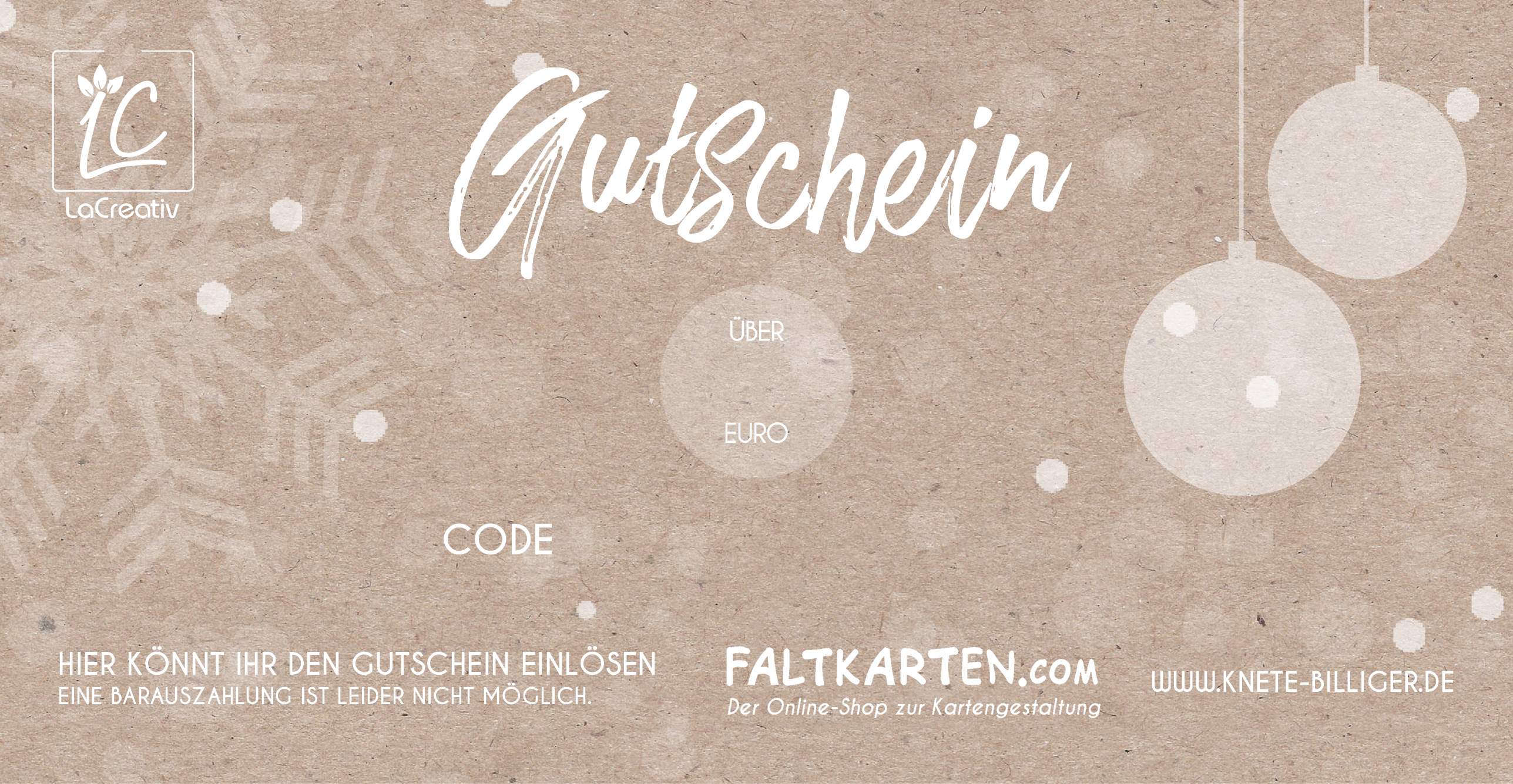 Weihnachten Recycling